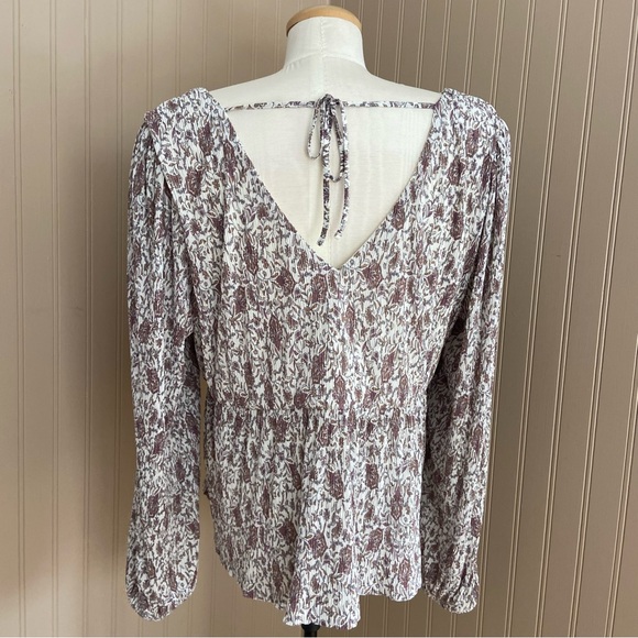 Reitmans Gorgeous Flowy Floral Blouse Top Women’s Size XXL - Picture 4 of 8